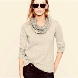 J Crew Cowl Neck Sweatshirt with Pockets